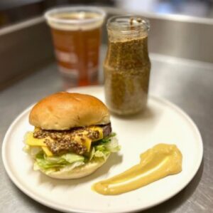 Cheeseburger Miel Moutarde