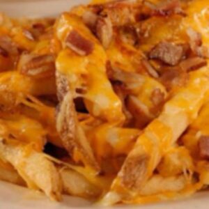 Frites cheddar bacon