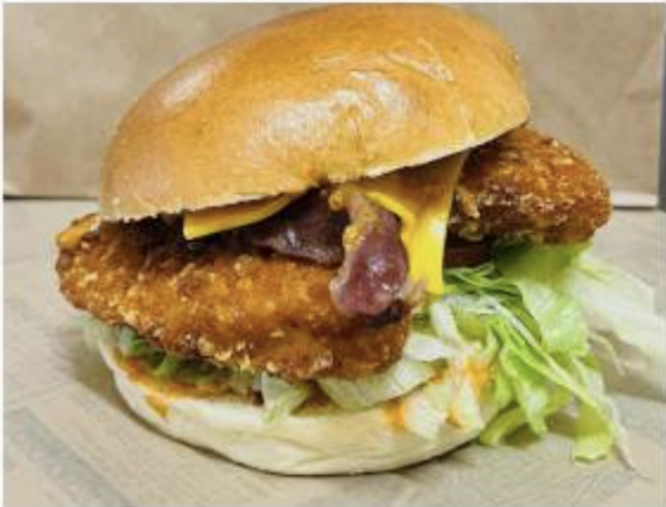 Solo BURGER POULET CORN-FLAKES CAJUN