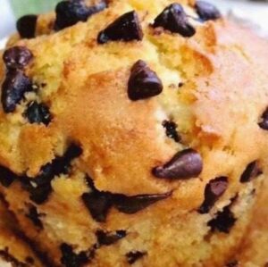 Muffin pépite de chocolat