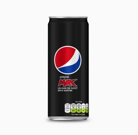 PEPSI MAX Sans SUCRE