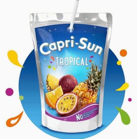 Caprisun Tropical ou Multivitamines